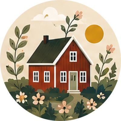 Icon of a small wooden house.