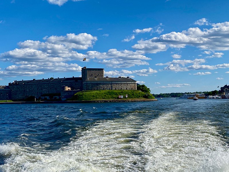 Photo of Sweden. Along the coastline.