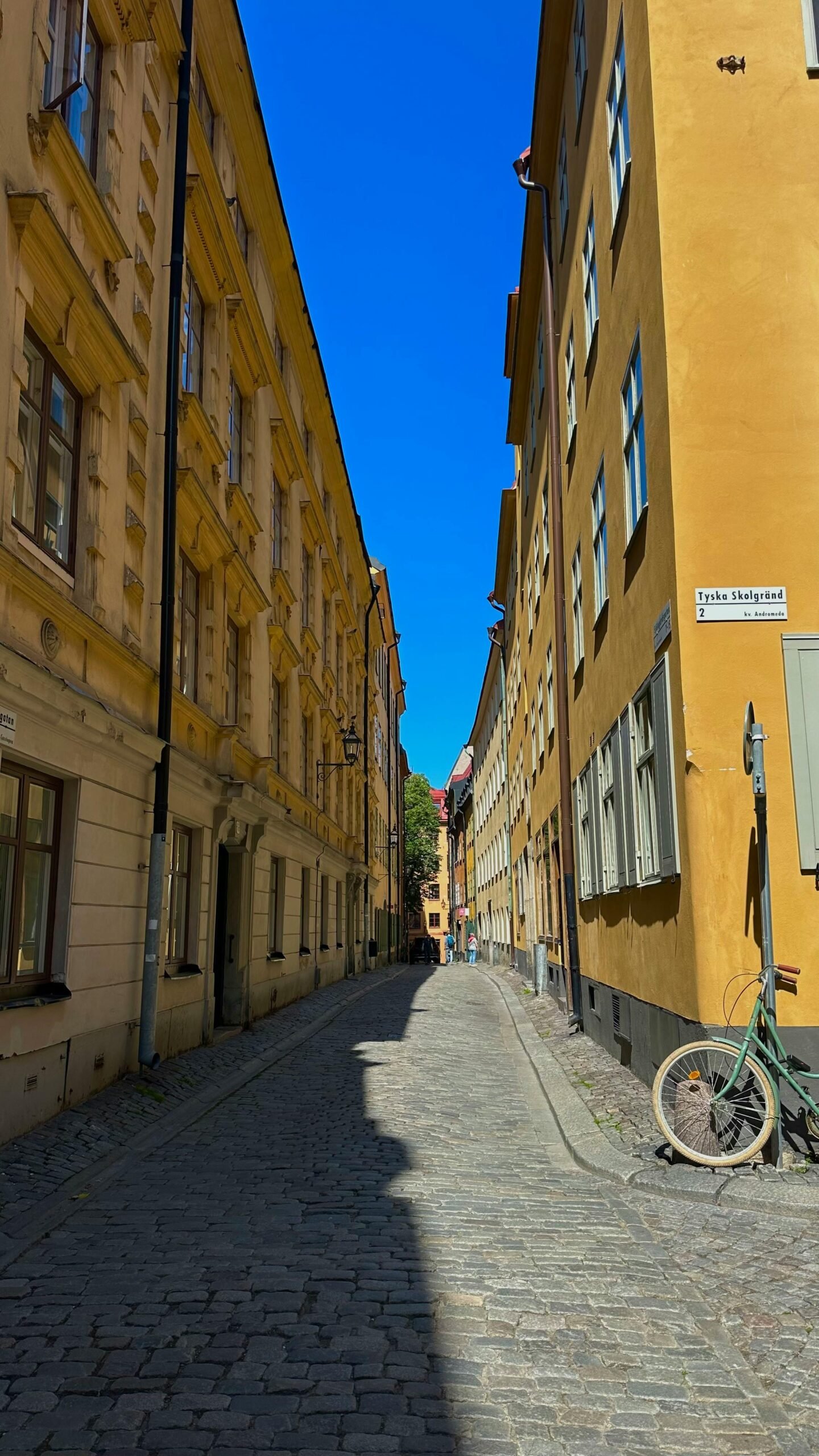 Old street in Sweden